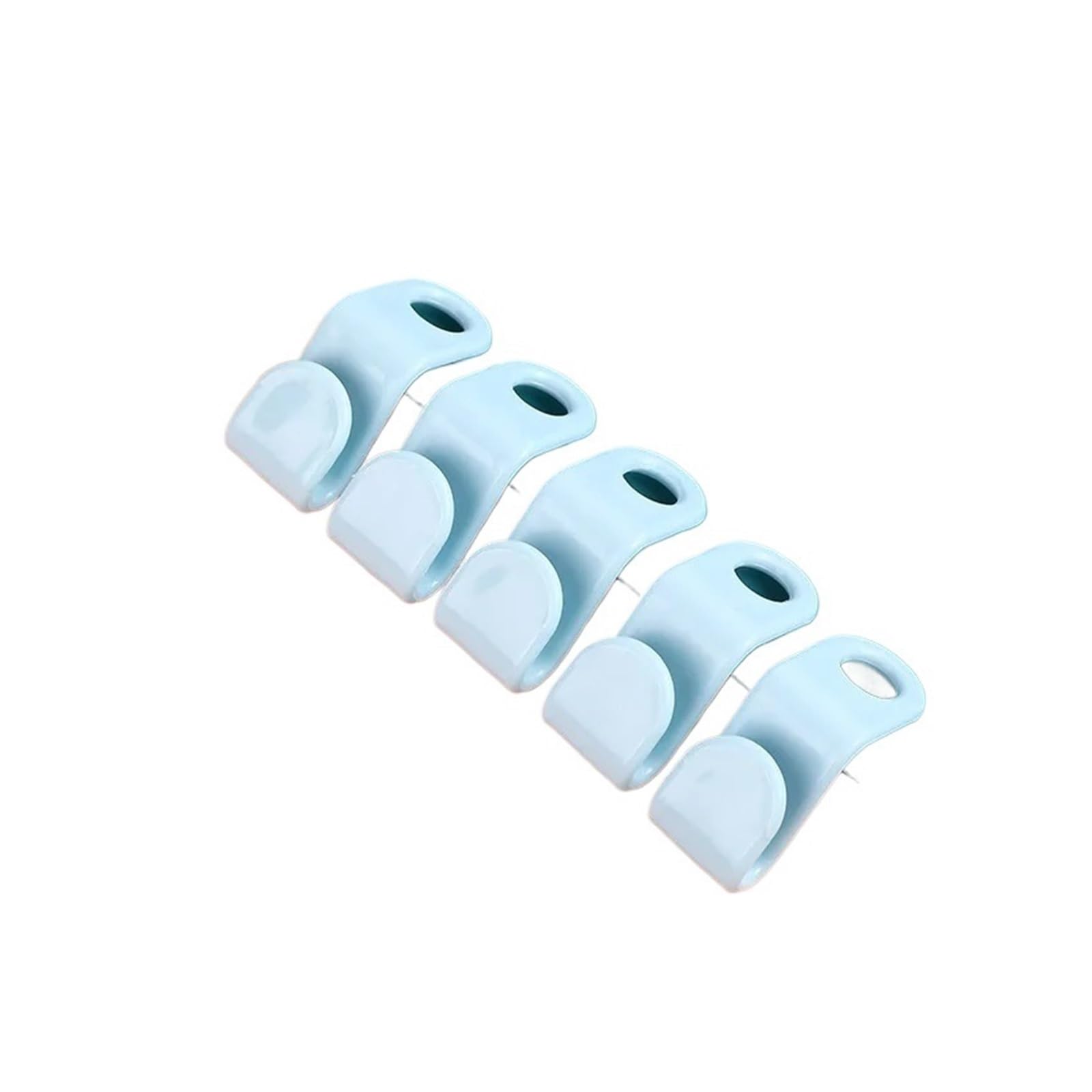 Hangers for Clothes Space Savers 120Pcs-Clothes Hanger Connector Hooks, Cascading Clothes Hangers for Heavy Duty Space Saving Connection(Blue couple)