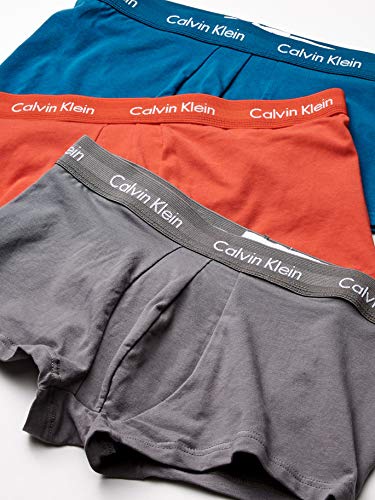 Image of Calvin Klein Men's Polyester Classic Solid Trunk (Pack of 3)