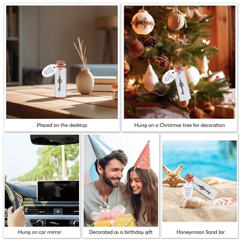 Handmade Romantic Gifts for Him Her,Anniversary Gifts for Women,Wife,Husband- I Love You Gifts to Boyfriend Girlfriend Key to My Heart. 5