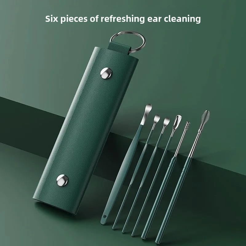 Image of Nail Cutter Set | Manicure Kit & Pedicure Kit | Stainless Steel Grooming Kit for Men & Women, Cuticle Remover, Nail File, Ear Pick & Tweezers Set With Travel Case (10 in 1)