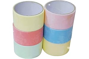 Rainbow Diang Tape 6 Rolls for Stress Relief and Creativity