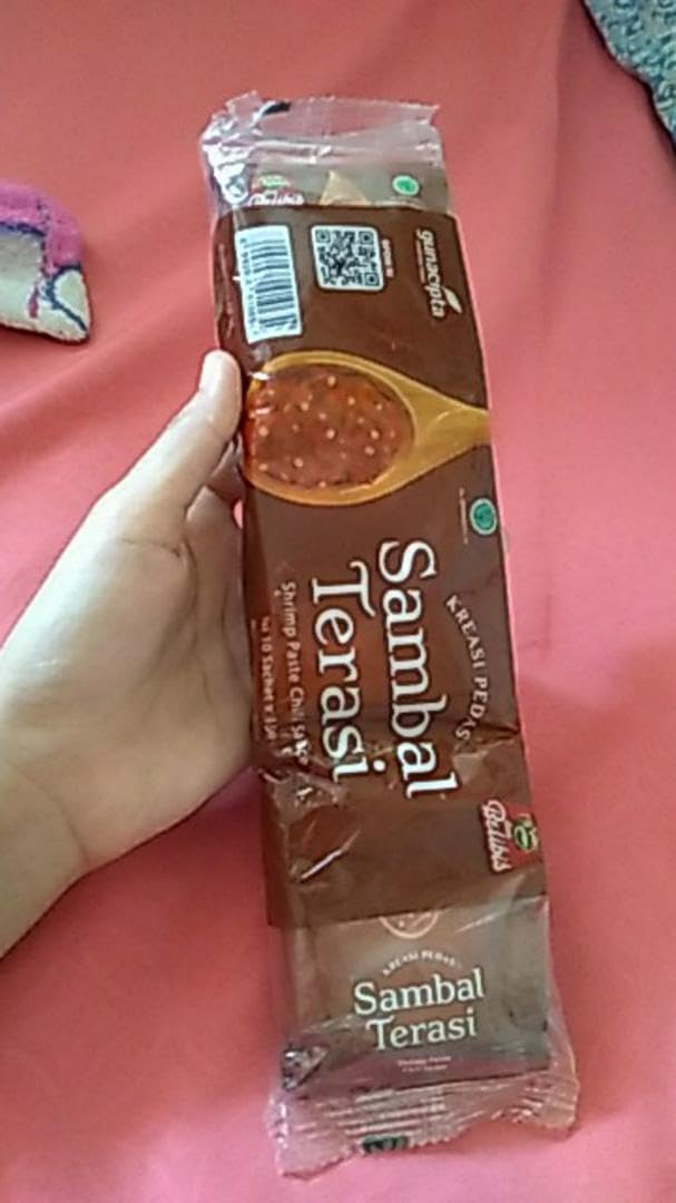 Amazon.com : Dua Belibis Sambal Terasi Chili shrimp paste 5-ct, 75