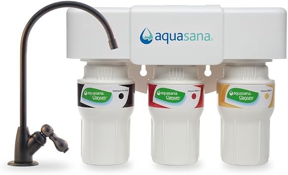 Aquasana 3-stage under counter water filter system aq-5300 AQ-5300.62 1
