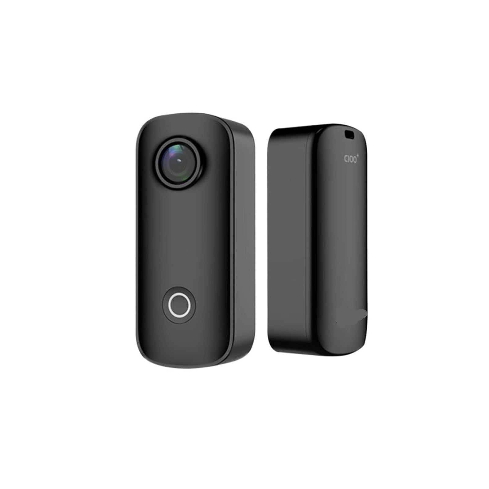 C100 Plus Action Camera 4K 30M Impermeabile 2.4G WiFi Sport action cam casco da bicicletta moto(C100 Plus White)