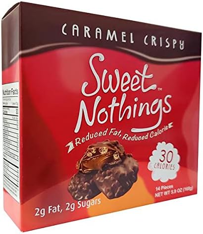 ChocoRite - Sweet Nothings - Caramel Crispy - 14/Box - Low Calorie - Low Fat