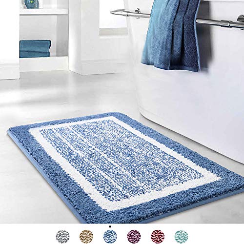 Bathroom Rug Mat, Ultra Soft and Water Absorbent Bath Rug, Bath Carpet, Machine
