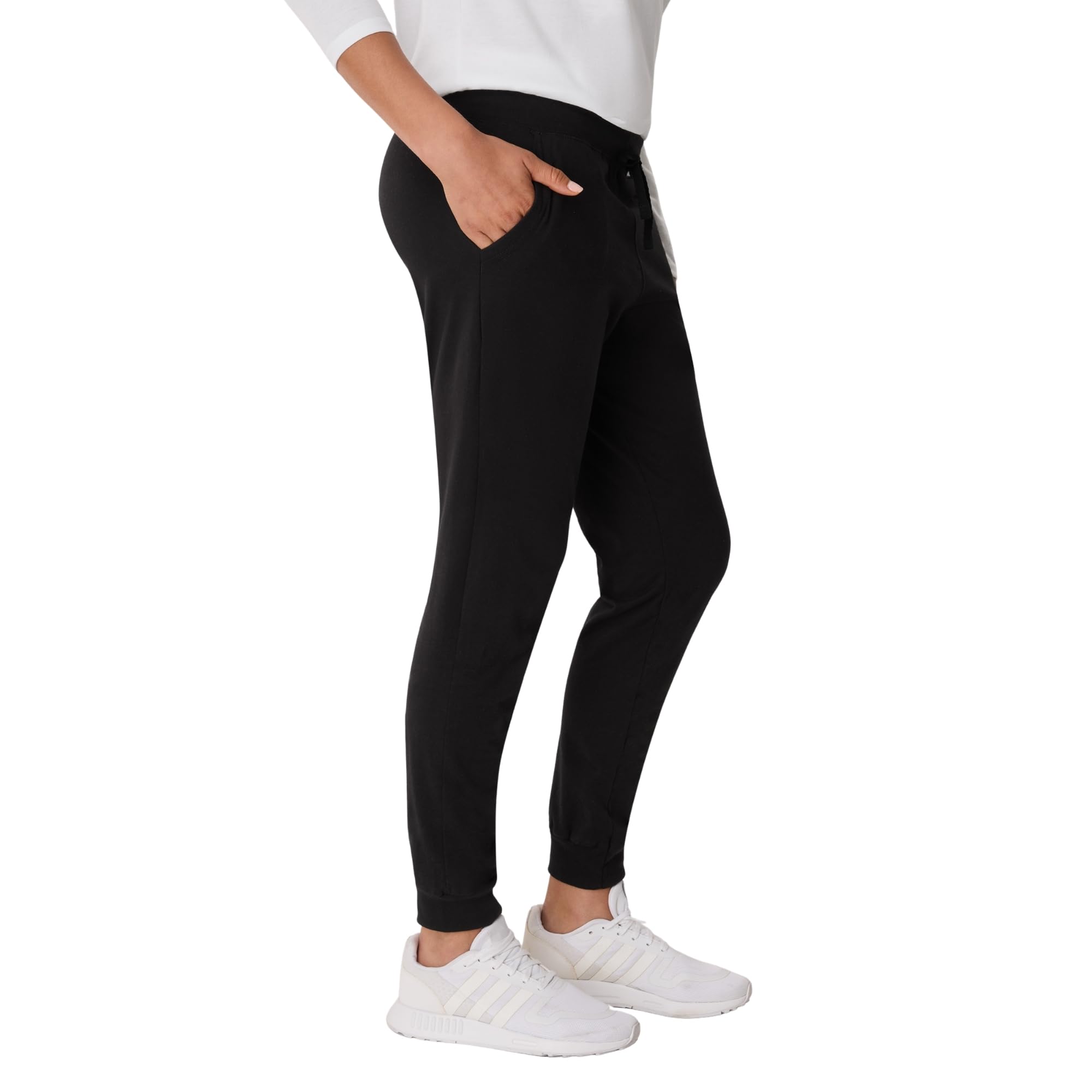 Hanes Originals Cotton Joggers, 100% Cotton Jersey Sweatpants For Women, 29" Inseam - Spodnie dresowe Kobiety