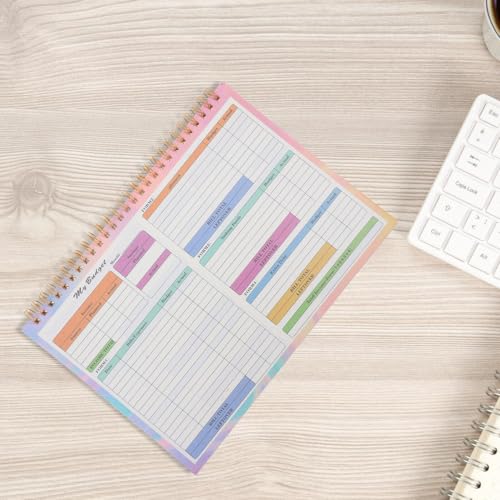 Carnet de suivi des dépenses B5 pour ne plus dépasser son budget chaque mois - 5