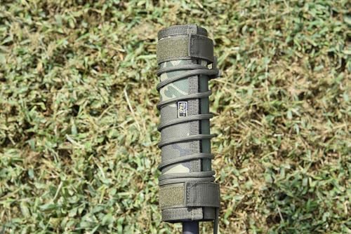 Manchon de Silencieux Multicam Camo 5" Alpha Suppressor Anti Reflet