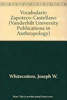 Vocabulario Zapoteco-Castellano 0935462368 Book Cover