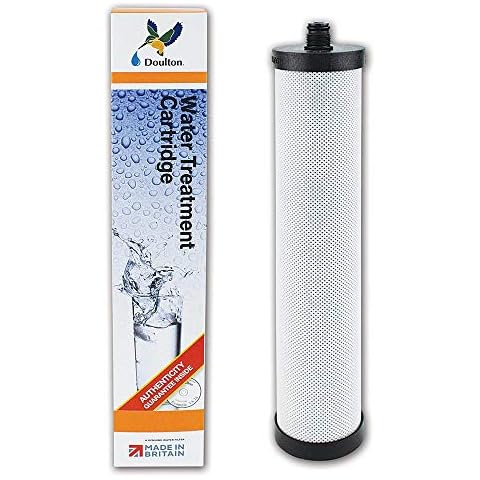 Doulton W9142011 Compatible with Franke 07 Hi-Flow Water Filter Cartridge with Limescale Reduction. Fits Franke Minerva 3 in 1 Kettle Tap ¦ Doulton M15 UltraCarb SI Hi-Flow (1) Cover