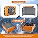 AH1417T-CA DC12V Hydraulic Air Cooler 120W 150L/min 2MPa Cooled Oil Radiator Heat Dissipation Industrial Cooling System