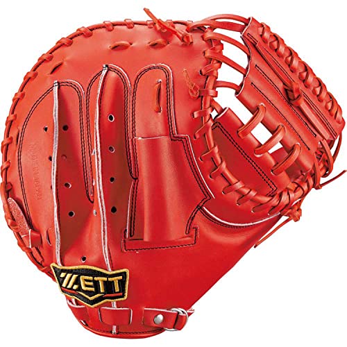 ゼット(ZETT) 硬式野球 キャッチャーミット プロステイタス 小林誠司選手タイプ 右投げ用 ディープオレンジP(5800P) 日本製 BPROM920