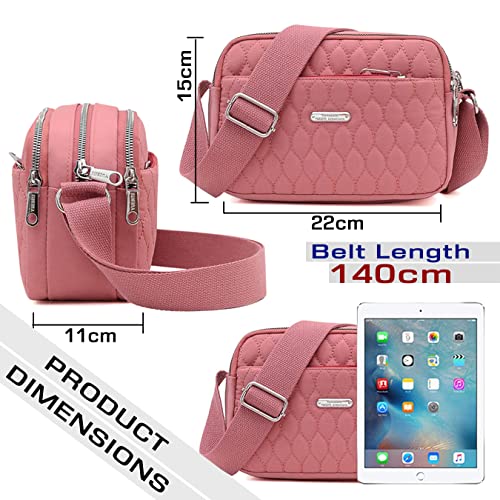 Image of Storite Women Sling Bag Crossbody Purse | Stylish PU Leather Mini Shoulder Bag for Ladies | Compact Travel Side Bag with Zipper | Daily Use Handbag