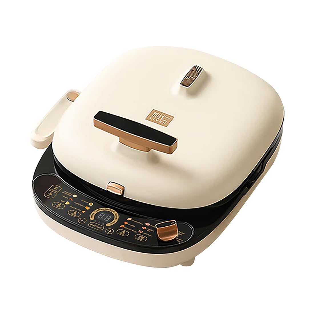 LIVEN Electric Baking Pan LR-D3027S, Removable Electric Griddle for BBQ, Bakery, Steak, Egg Pancake, 1500W