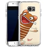 Hochwertiges Samsung Galaxy S7 Edge Bumper Case: Kratzfestes Material mit Aussparungen für alle Bedienelemente und Kameras. Auch die Anschlüsse für Kopfhörer und Ladekabel sind problemlos zu erreichen.