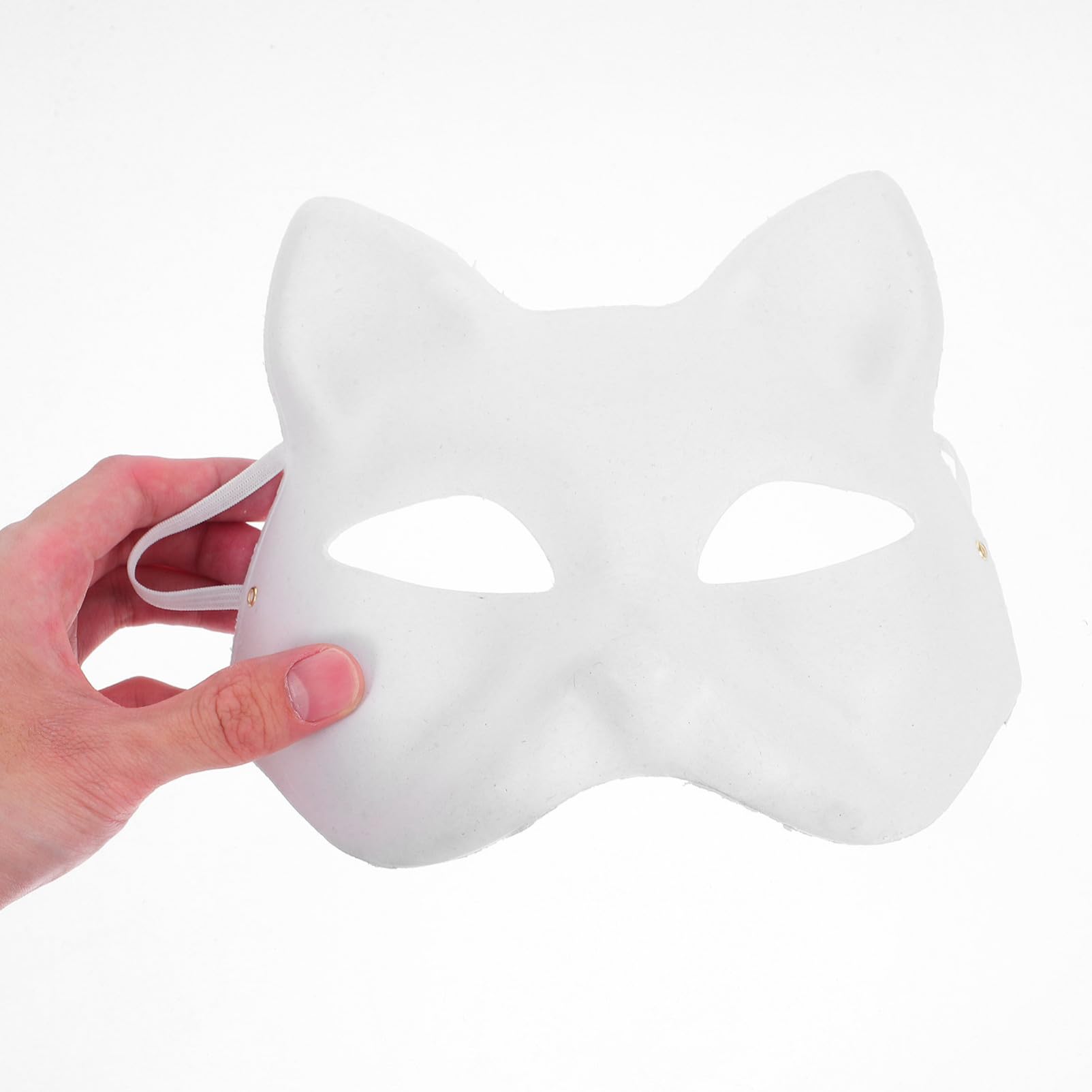 Maschere Animali Decorativi per Feste Maschera Cat Vuota per Diy Accessori per Cosplay e Balli Maschera Include Elementi Decorativi per Personalizzazione e Creatività Dei