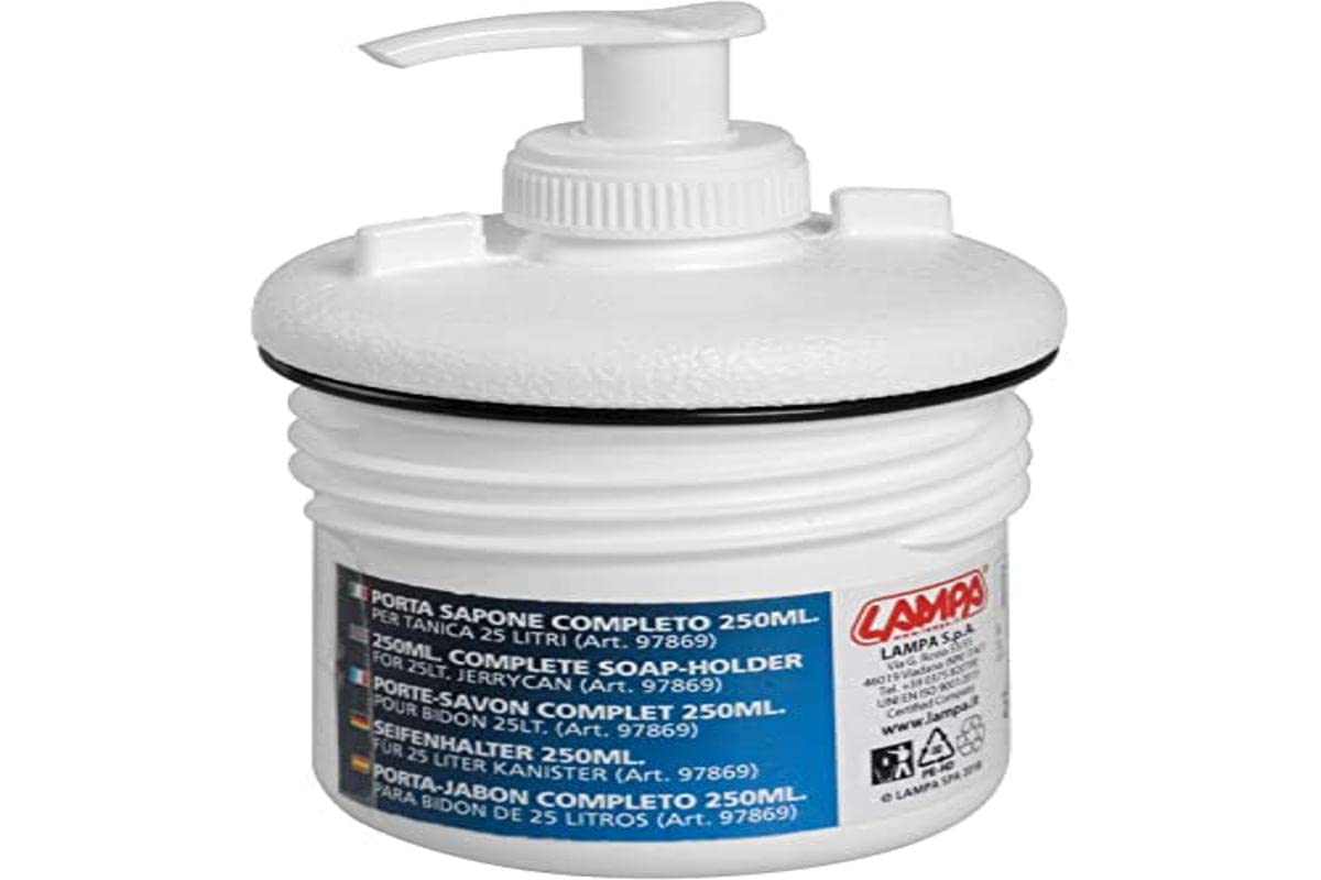 Dispenser porta sapone 250 ml per tanica 25 L
