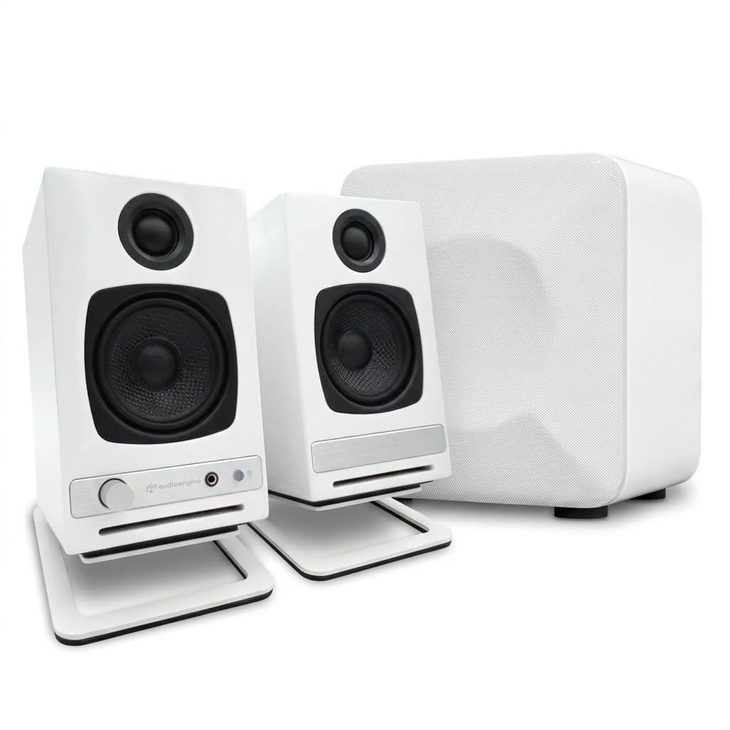 Audioengine HD3 Wireless Speakers with Bluetooth - 60W Powered