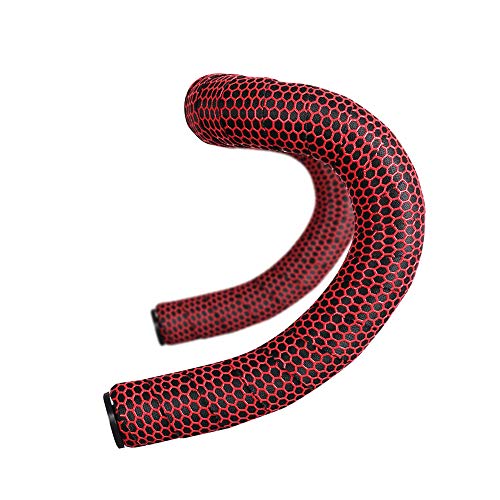 Jaswill Bike Handlebar Tapes, Road Bicycle Bar Tape, Handle Wraps 2 Rolls For Road Bikes And Cycling(Red) #TOP1