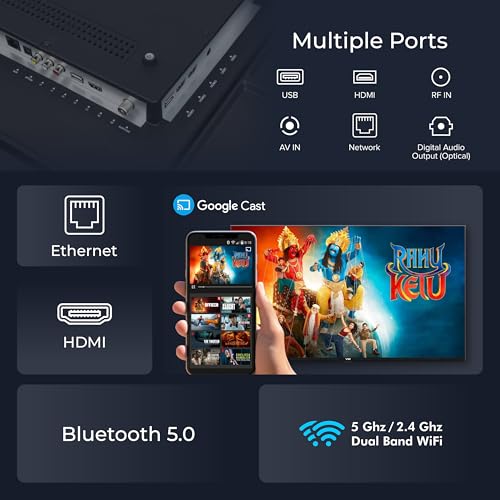 Image of VW 80 cm (32 inches) Pro Series HD Ready Smart QLED Google TV VW32F1