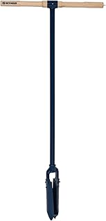 Seymour 21303 Iwan Auger, 3" Point Spread, Steel Blades Riveted to Cast Yoke, Hardwood Replaceable Handle