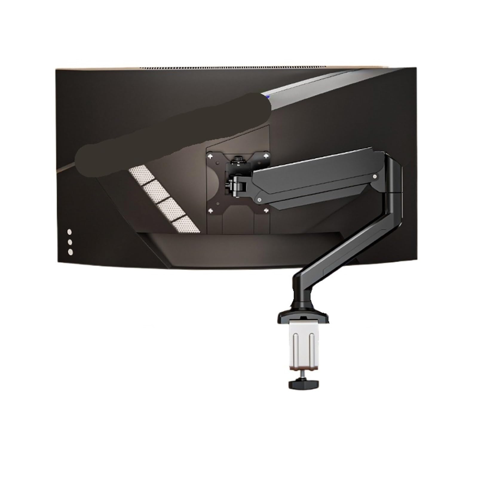 Ikpgbzxm One Color Monitor Stand With Cantilever Base, Rotating And Height-Adjustable(Matteblack)