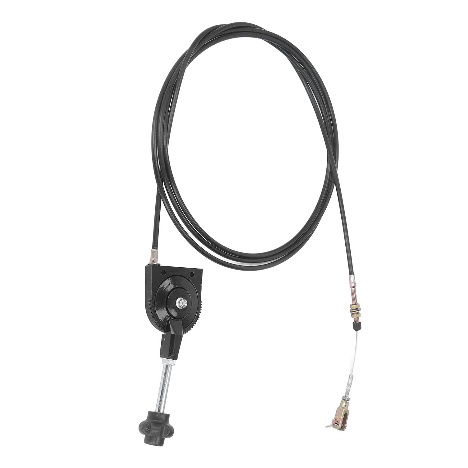 Excavator Manual Throttle Cable Controller, Stainless Steel Throttle Motor Control Cable with PU Sheath, 4m Quick - Response Replacement for Agitating Lorry and Excavator