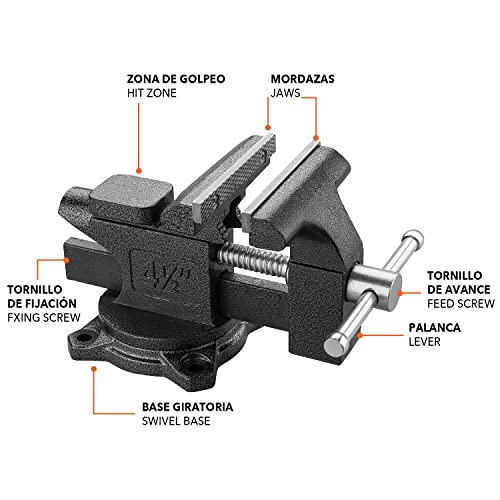 Listado y reviews de Tornillo banco antiguo los más recomendados. 2 Imagen adicional