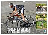laufrad speichen  Sonne in den Speichen - Faszination Rennrad (Wandkalender 2023 DIN A3 quer): Auf schmalen Laufrädern sportlich durch das Jahr (Monatskalender, 14 Seiten ) (CALVENDO Sport)