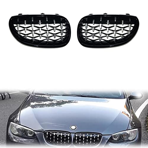 Grille de calandre diamant BMW E60 E61 pare-chocs avant 535i 550i M5 style météore