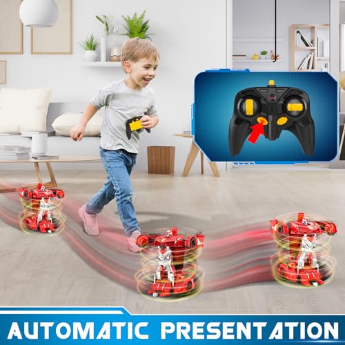 image for FDJ Transform Remote Control Car Robot, One Button Deformation to Robo