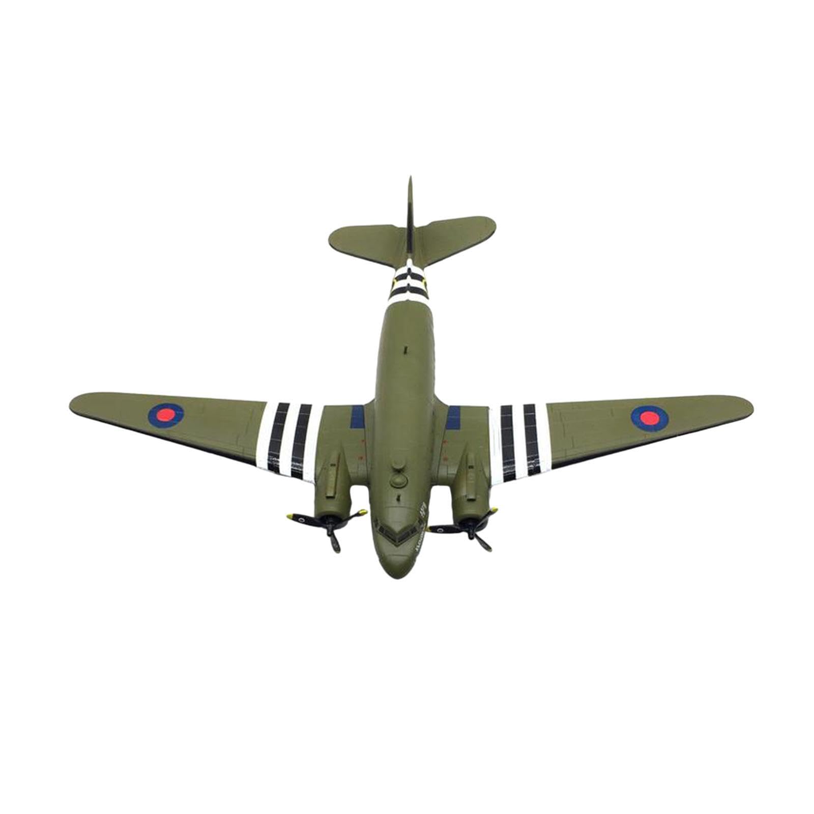 QUXVUIS Avión de combate de la Fuerza Aérea, modelo de fundición a presión, decoración que añade detalles y carácter a las colecciones de aviación, la