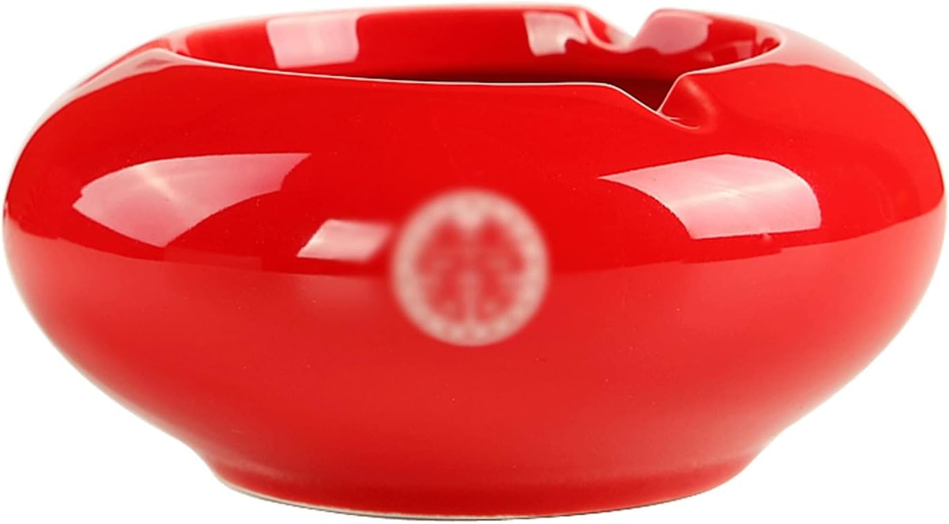 Ashtray for Round Ceramic Ashtray Tabletop Ash Tray Style Fashion Home Decorations Ashtrays