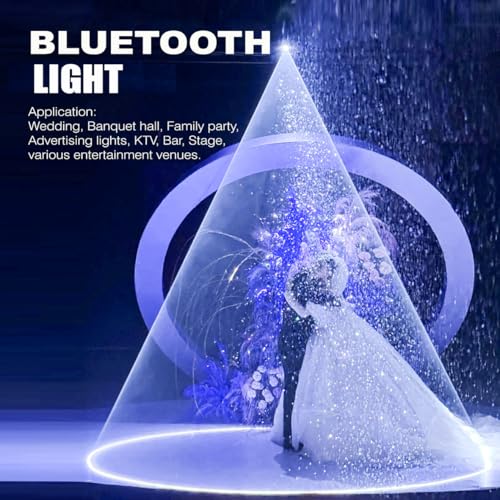 Image of 5W RGB Full Color Animation Effect Lighting Stage Lights DJ Disco Beam Light with DMX /APP for Party Wedding Bar Halloween Christmas Club Concert Event Lighting Show