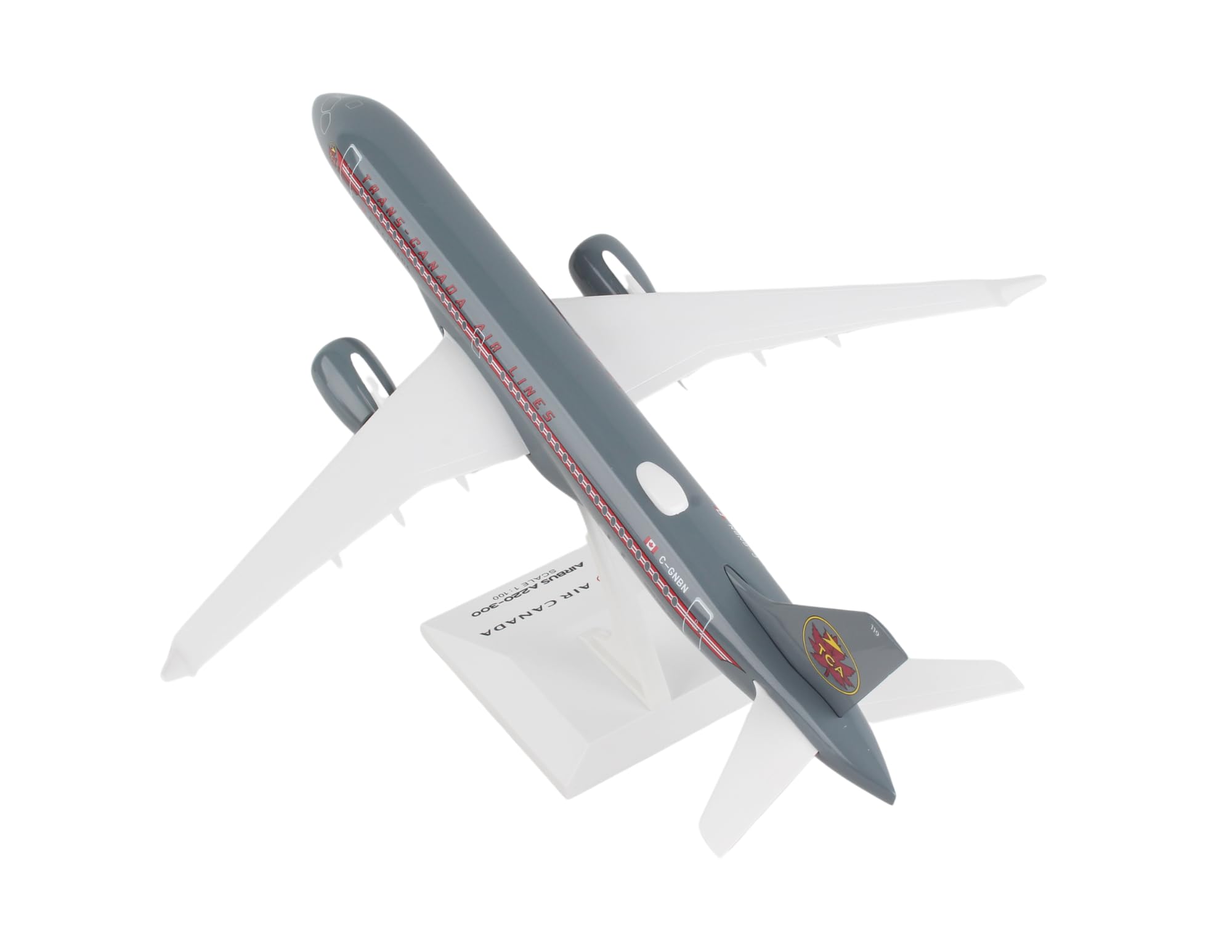 Amazon.com: Daron SkyMarks Air Canada TCA Retro A220-300 1/100