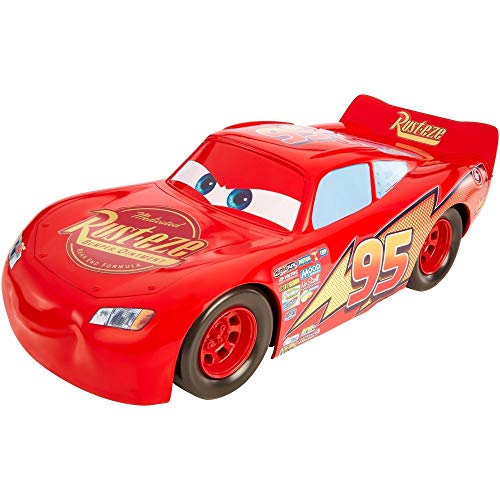Mattel Disney Cars FBN52 - "Cars 3" Lightning McQueen Fahrzeug, 50 cm