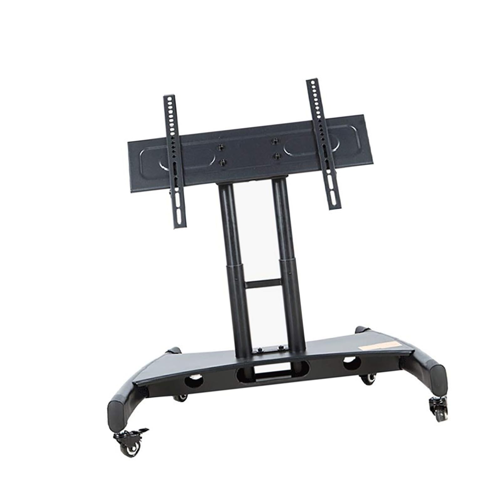 HPTHLY Monitor Bracket - Conference Room Podium Universal Tv Floor Stand, Mobile Stand, Stage Vertical 90-Degree Tilting Low Cart, Height Adjustable Tv Mount, Adjustable Tilt Tv Stan