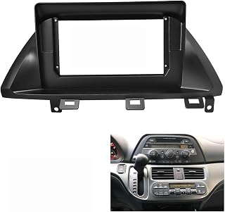10.1'' Car Radio Stereo Fascia Frame Panel Trim Bezel for Honda Odyssey 2005 06 07 08 09 10 Mounting Kit USA Version