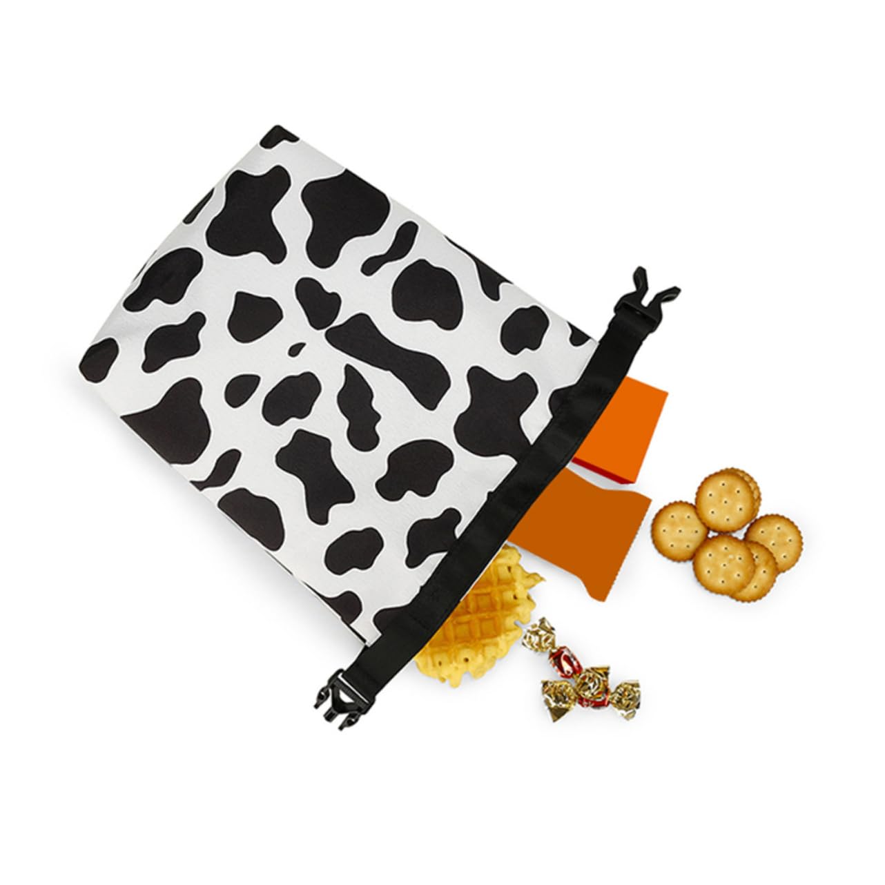 Kisangel Thermal Baby Food Bottle Carrier Insulated Milk Bottle Bag Portable Cooler Bag Leak-Proof Easy-Clean Stroller Handle Attachment