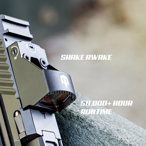 Triton Nautilus2 3 MOA Red Dot Reflex MRDS | True RMSc, 407K, 507K Footprint | Rear Backup Sights | Parallax-Free Micro Red Dot Sight with Shake Awake and 50K Hour Battery Life by Triton - Image 6