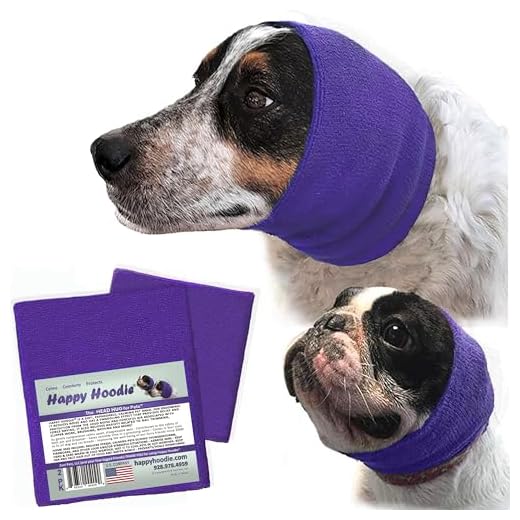 The Original Happy Hoodie for Dogs & Cats - Since 2008-2 Pack (1 Small, 1 Large) - The Grooming and Force Drying Miracle Tool for Anxiety Relief & Calming Dogs