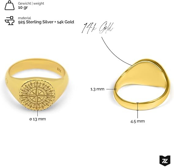 Herenring Met Steen | 925 Sterling Zilver | by LYDIAN – Page 5