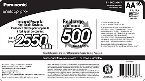 Panasonic eneloop pro AA Batteries (16 Pack) - Image 2