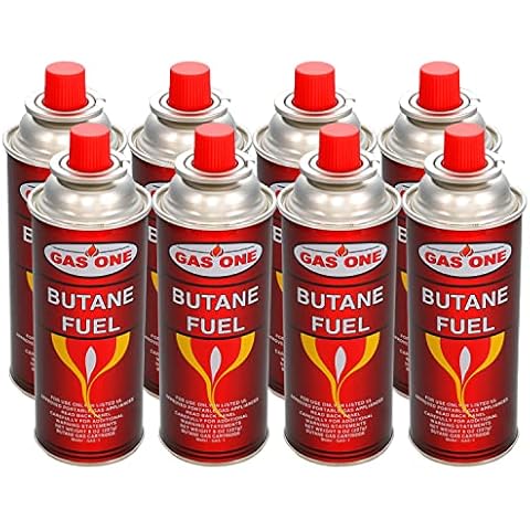 GasOne Butane Fuel Canister (12 Pack) Cover