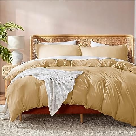 Nestl Camel Gold King Duvet Cover Set Cover
