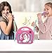 Lexibook Unicorn - CD Player with mics, Programming Function, Headphones Jack, for Kids, with Power Supply or Batteries, Pink/Purple, RCDK100UNI
