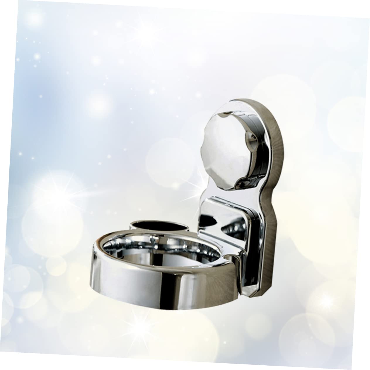 TOPBATHY 2pezzi Supporto Per Asciugacapelli Da Parete Inossidabile Organizzatore Multifunzionale Senza Foratura Per Bagno Soluzione Pratica Per Riporre Phon e Accessori Facile Installazione