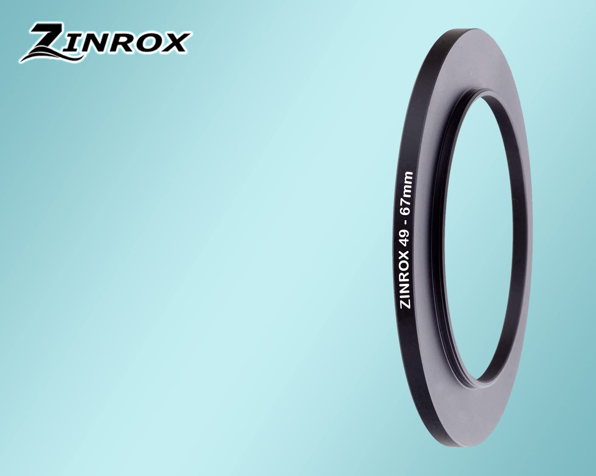 Buy ZINROX® 49-67mm Step Up Lens Filter Adapter Ring, Set of