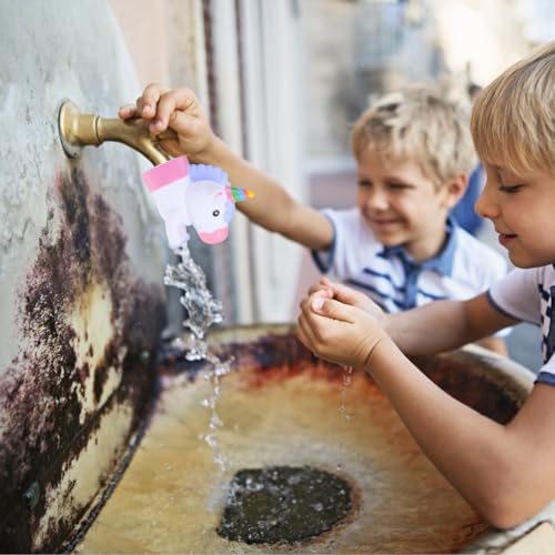 Image of jojofuny 1pc Extender Water spout Cover Bath spout Cover Faucet Safety Guard Bath tub Toddler Bath tub tub Toddler tub Sink Faucet Bath tubs for Baby Bathtub Animal PVC